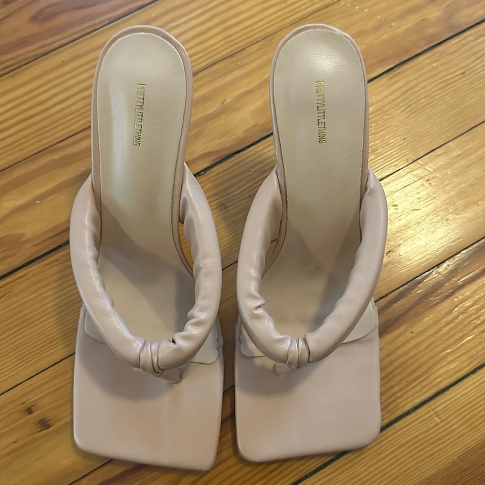 PLT nude heels